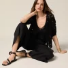 Cropped Palazzo-Hose