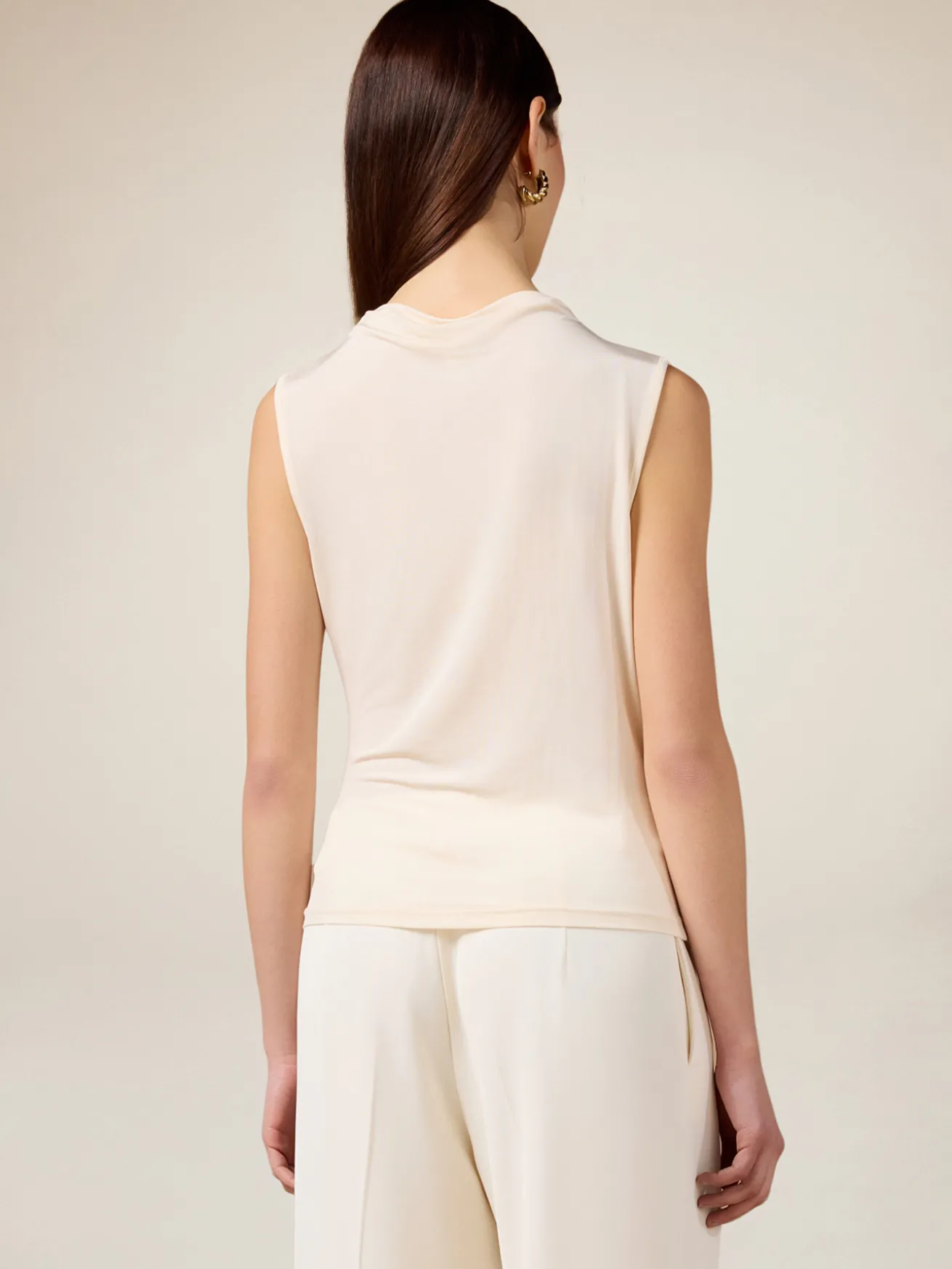 Drapiertes Jersey-Top