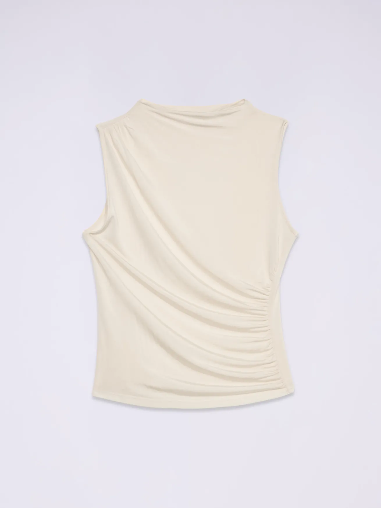 Drapiertes Jersey-Top