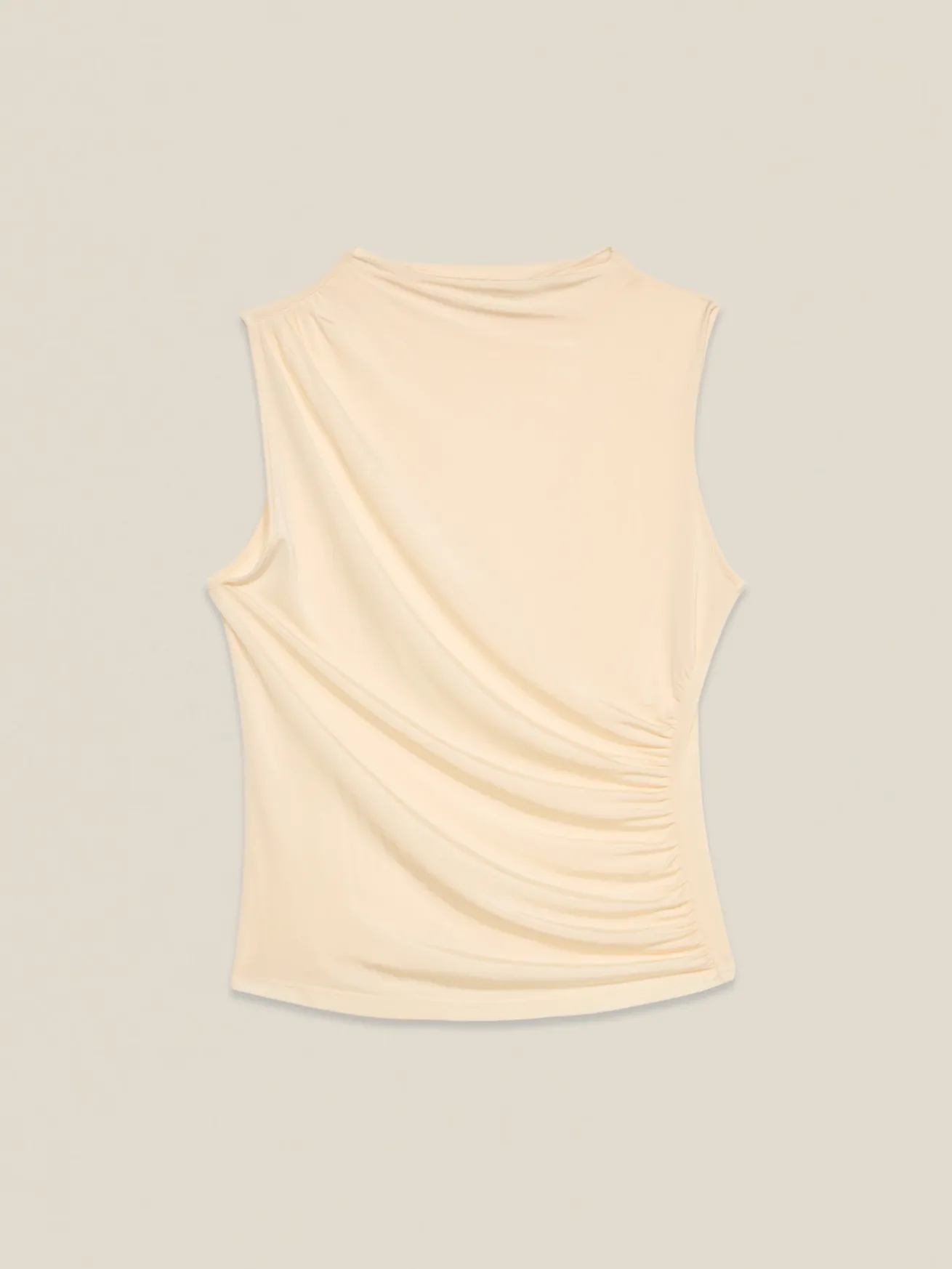 Drapiertes Jersey-Top