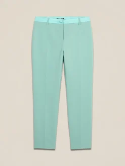 Hose mit Satin-Detail