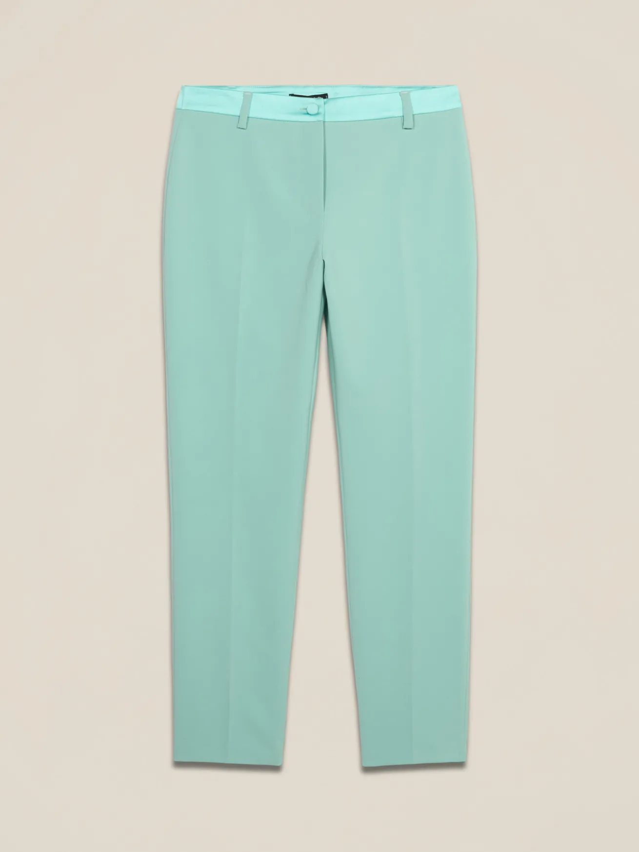 Hose mit Satin-Detail