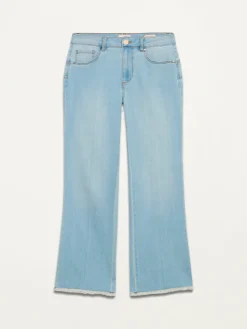 Stone-washed Jeans mit leichtem Schlag