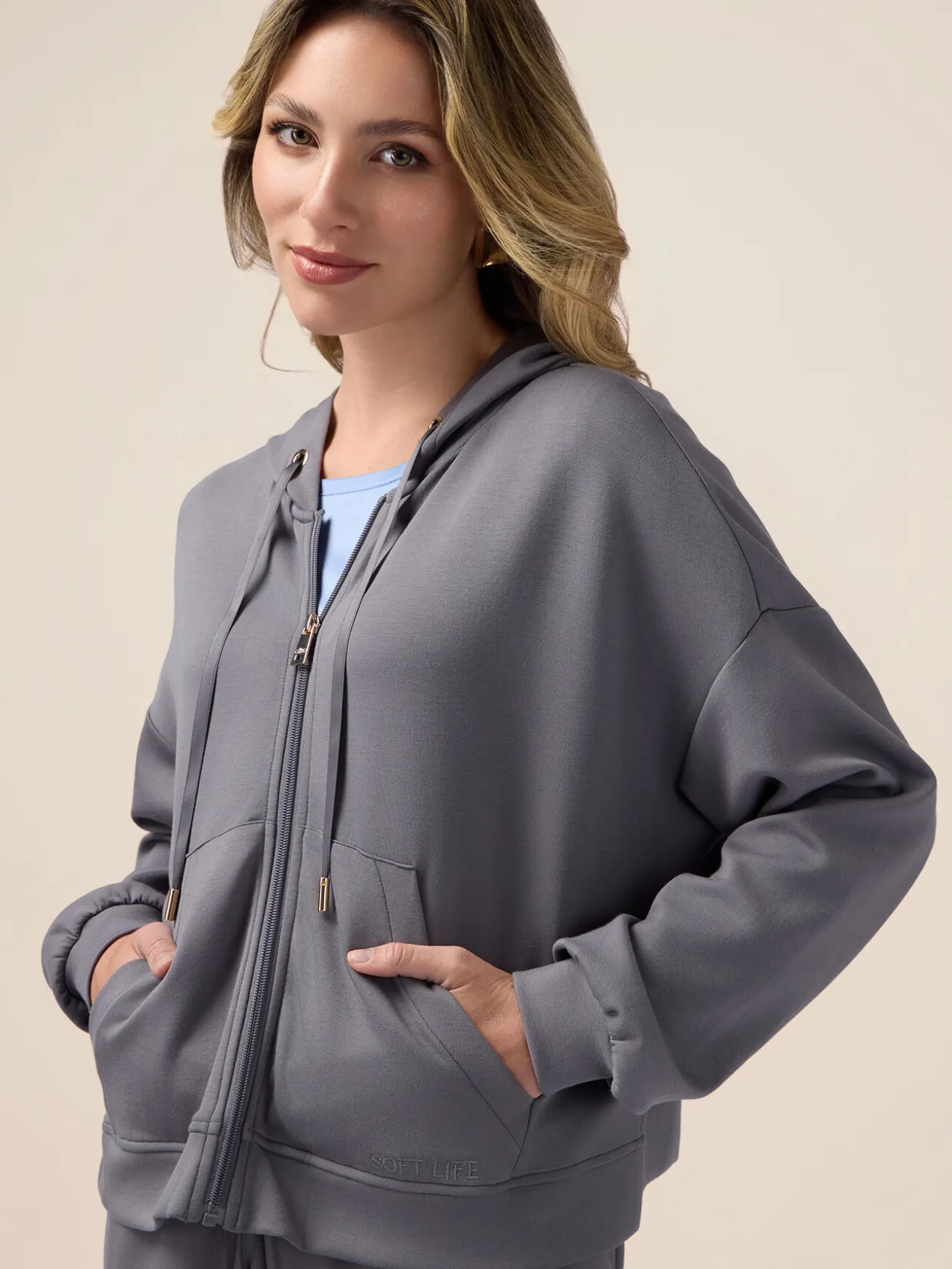 Sweatshirt aus weichem Jersey