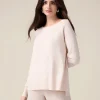 Viskosemischpullover mit Applikationen